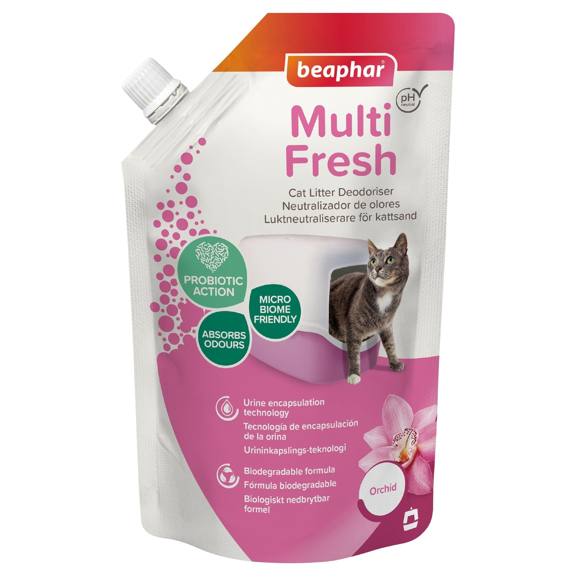 Beaphar Multi Frisch Cat Litter Freshener 400 g orchid