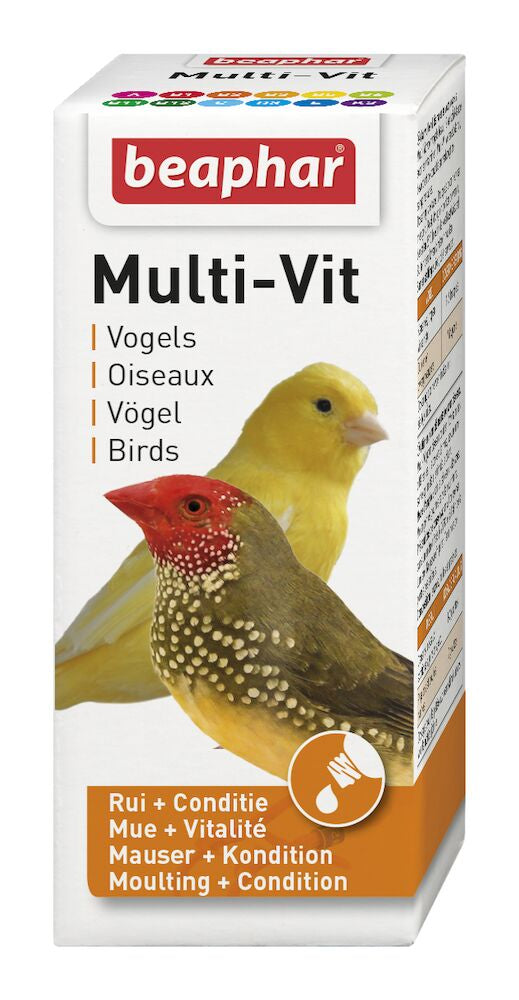 Beaphar Multi Vitamin Liquid for Birds – Immune & Feather Health