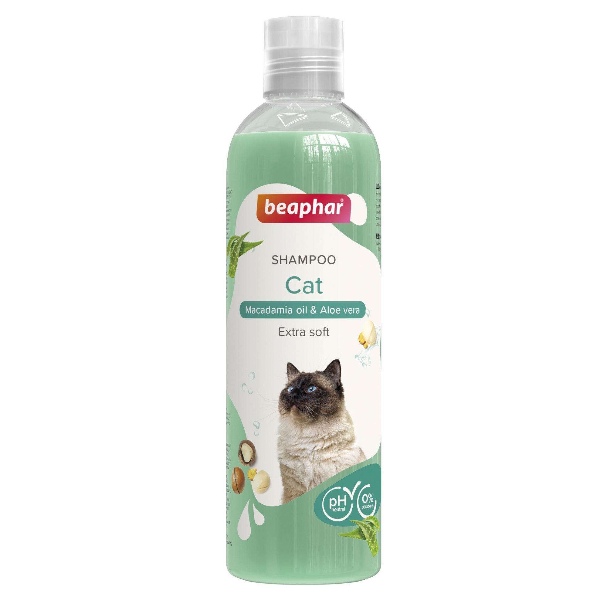 Beaphar Shampoo with Macadamia Oil & Aloe Vera 250ml for Dogs & Cats