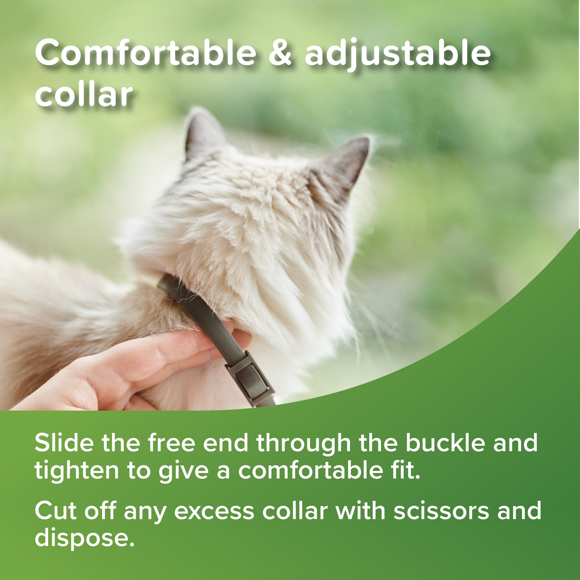 Beaphar VETOpure Flea & Tick Collar for Cats 35 cm lifestyle