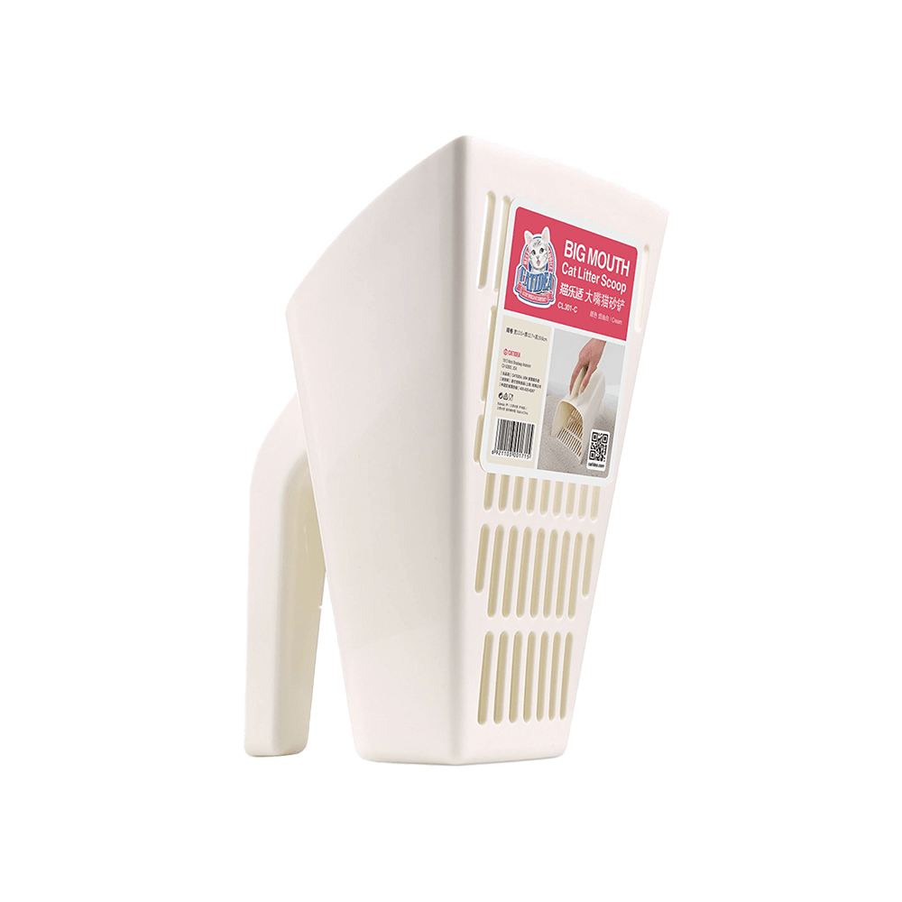 CATIDEA Big Mouth-Cat Litter Scoop Cream