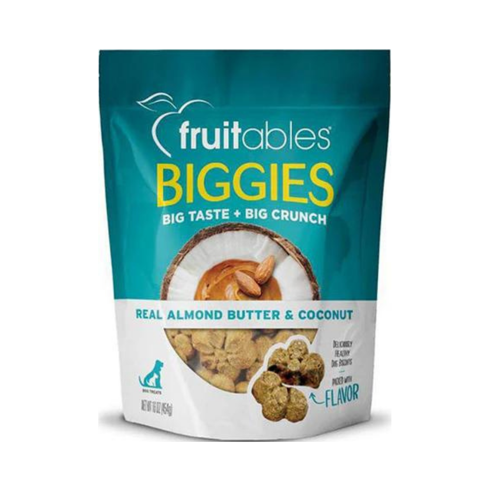 fruitables biggies for dogs 454g