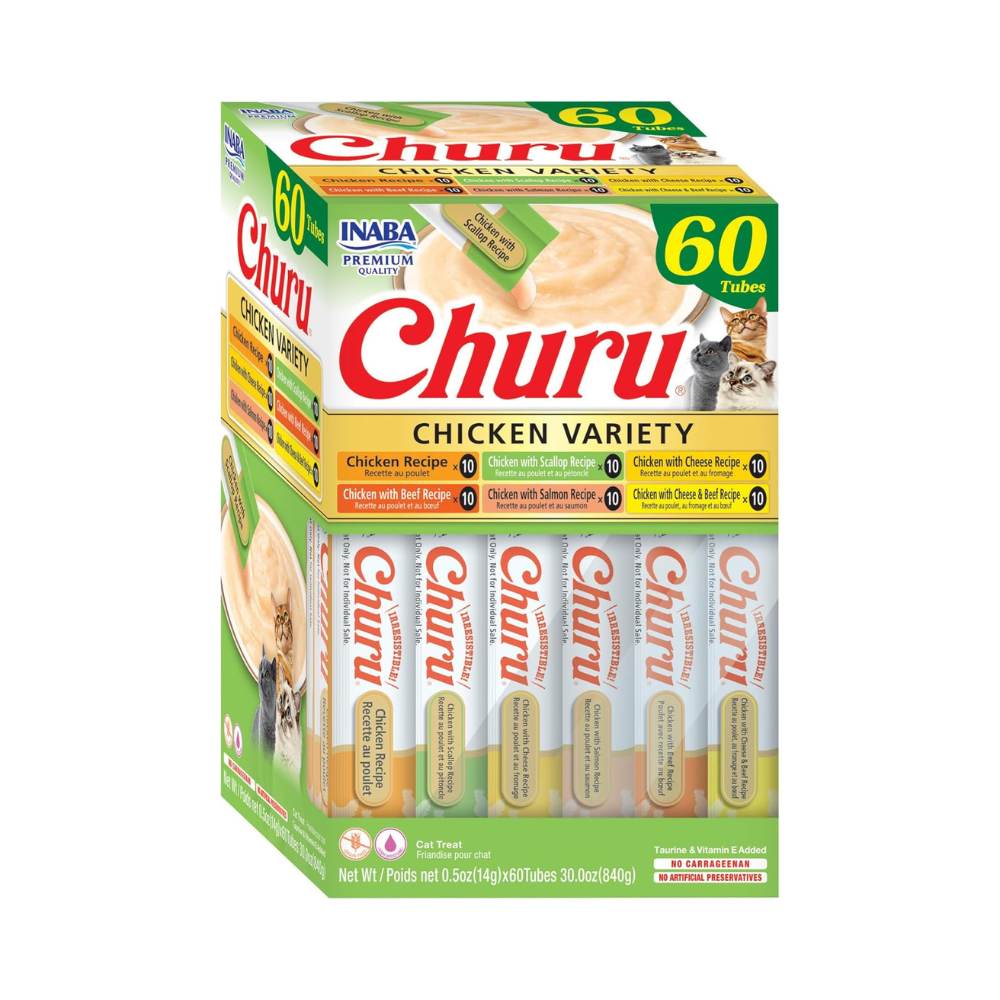 اينابا تشورو دجاجمتنوع 60 ظرف × 14غ