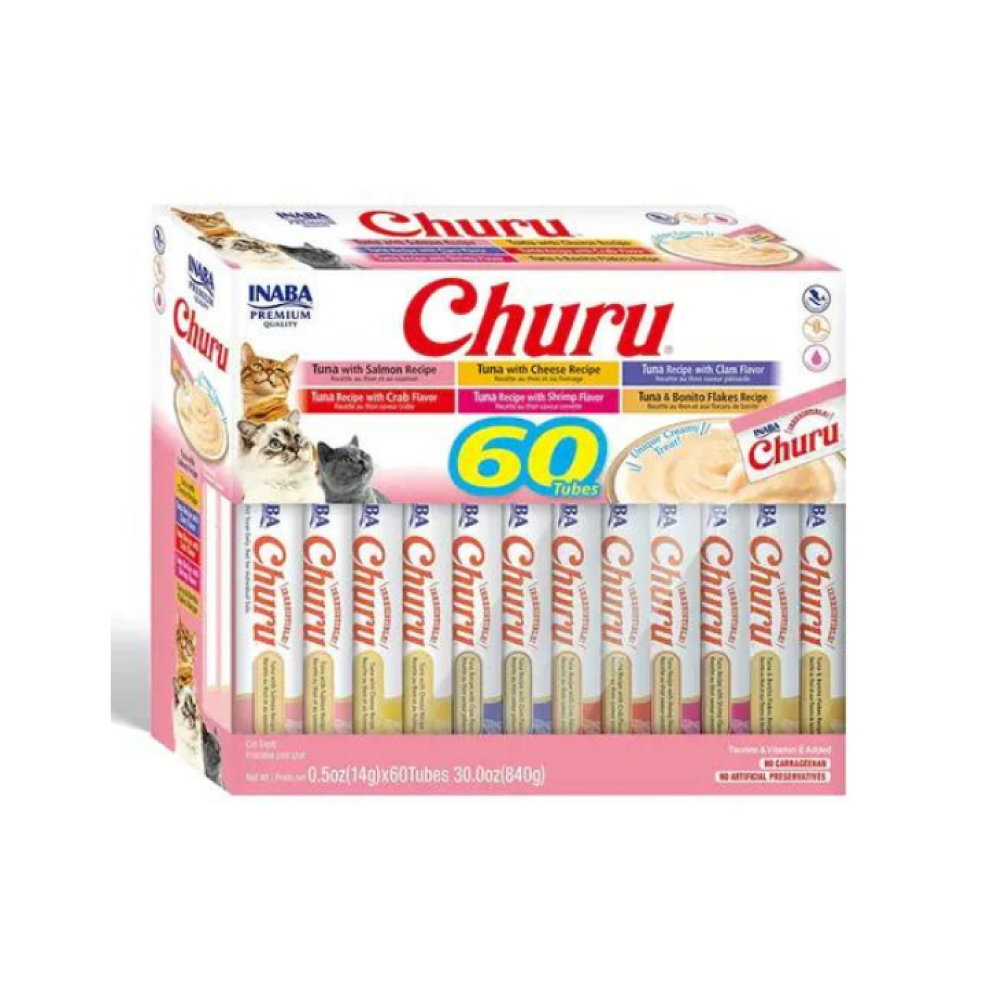 اينابا تشورو توناومأكولات بحرية متنوع60 ظرف × 14غ