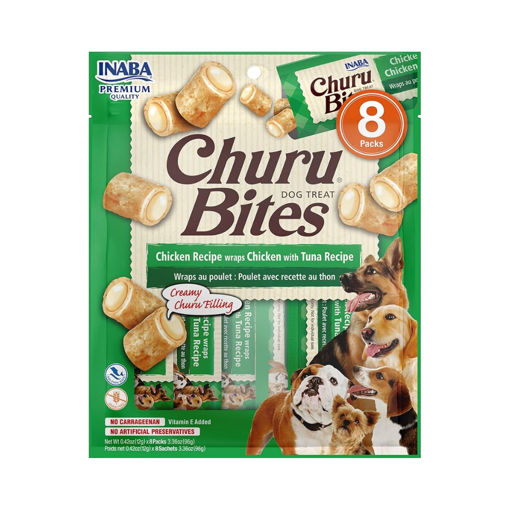 INABA Churu Bites Chicken with Tuna 8 x 12g