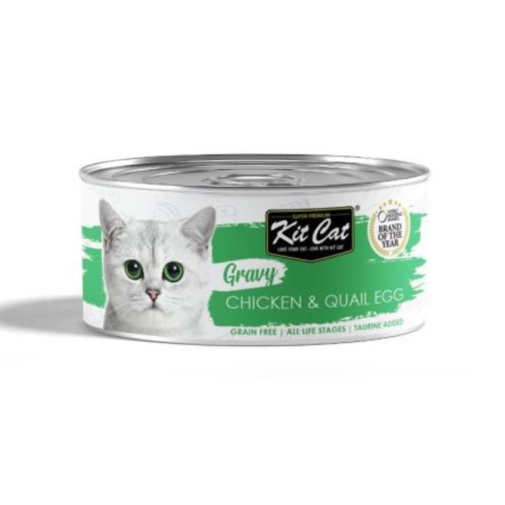 kit cat gravy chicken quail egg 70g