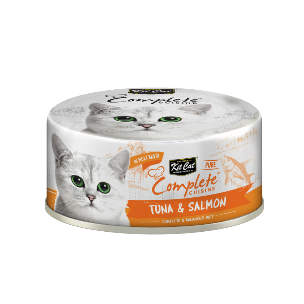 kit cat complete cuisine tuna salmon 70g