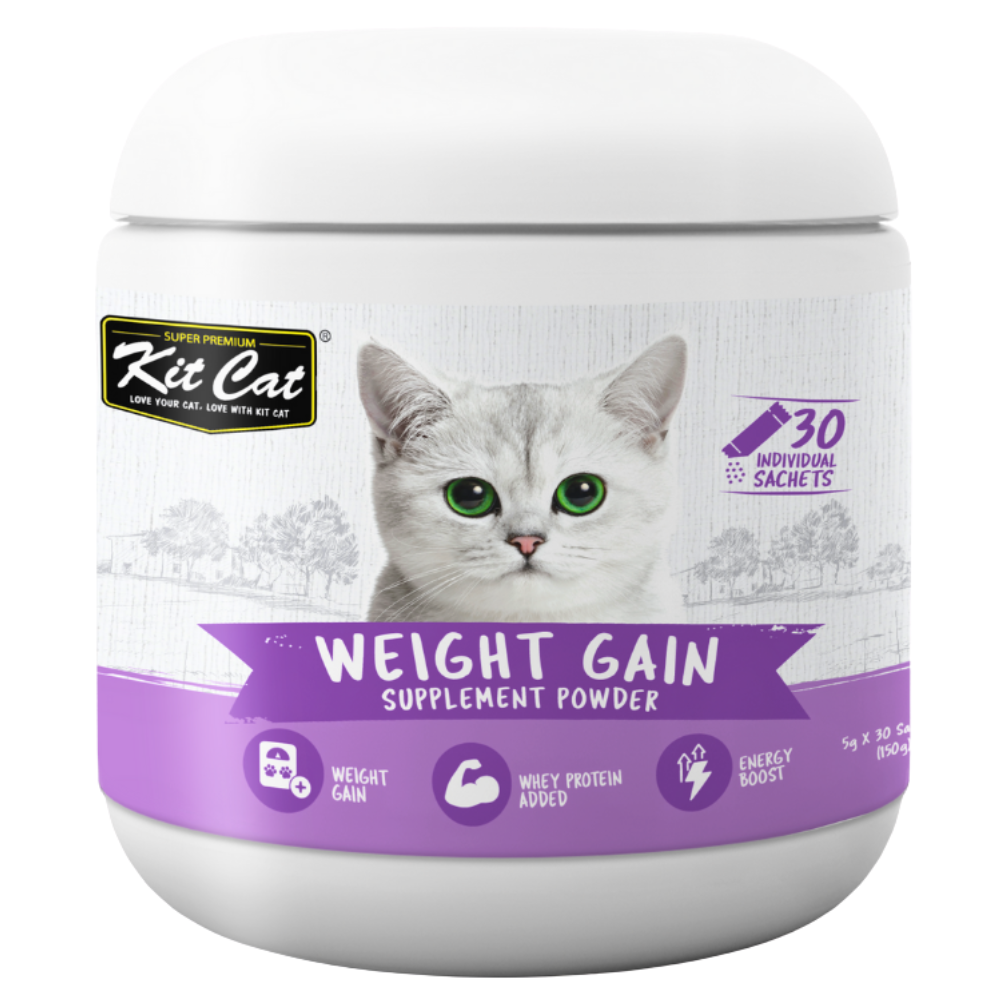 Kit Cat Weight Gain Supplement Powder (30 Sachets x 5g) 150g