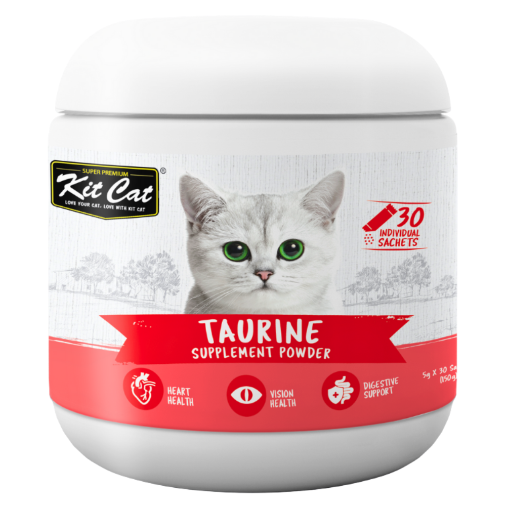 Kit Cat Taurine Supplement Powder (30 Sachets x 5g) 150g