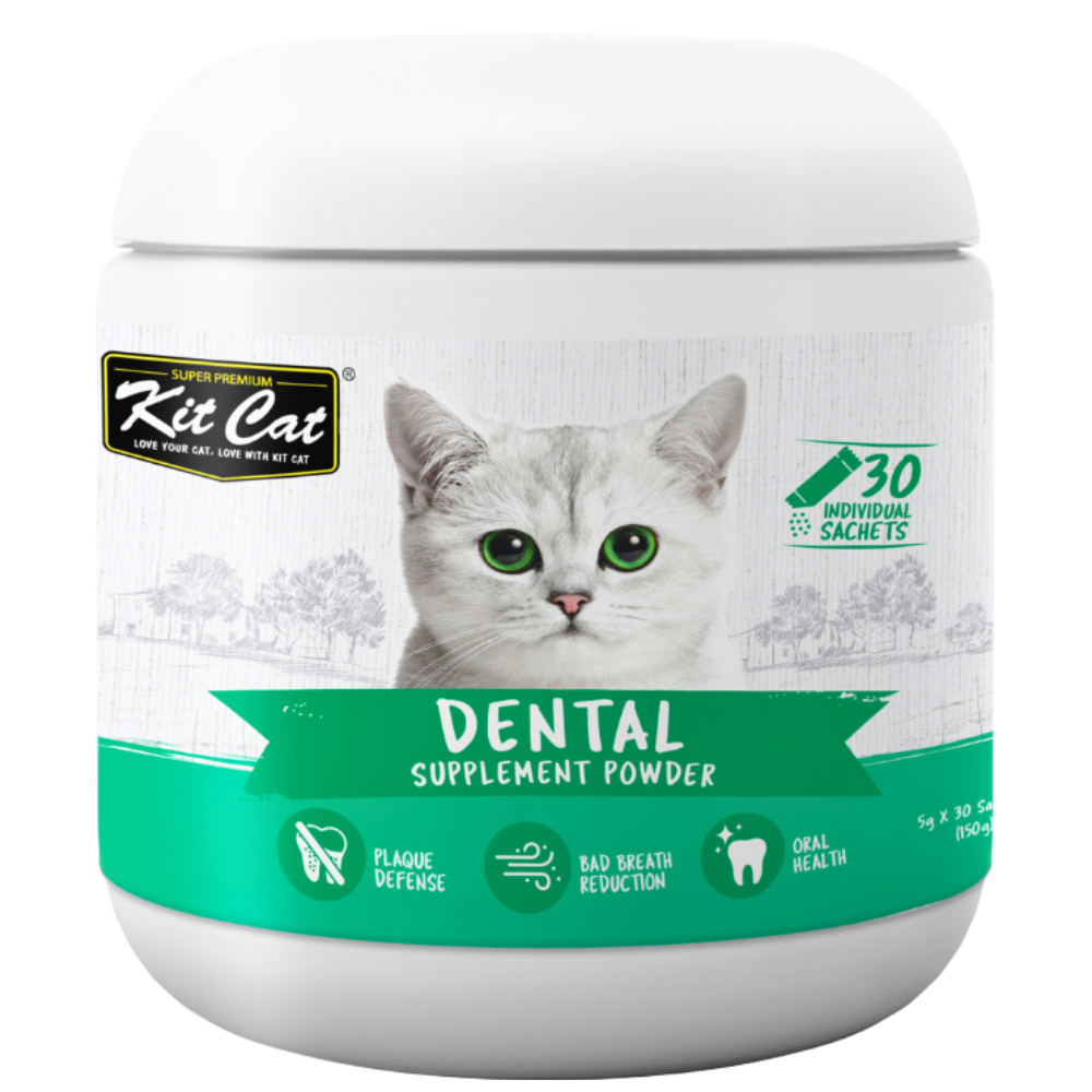 Kit Cat Dental Supplement Powder (30 Sachets x 5g) 150g