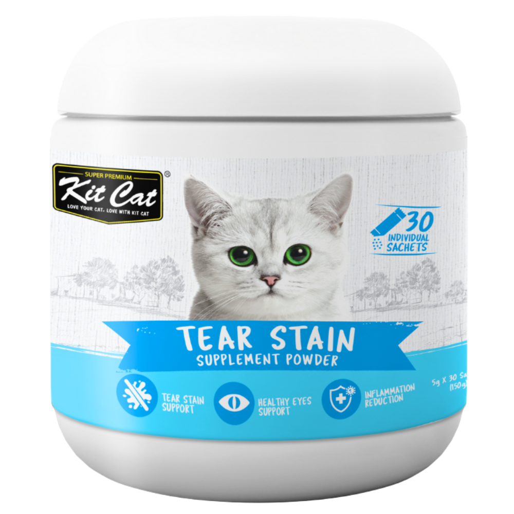Kit Cat Tear Stain Supplement Powder (30 Sachets x 5g) 150g