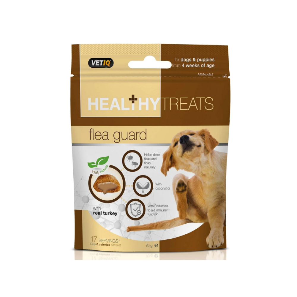 VetIQ Healthy Treats Fleaguard in Turkey for Dogs 70g