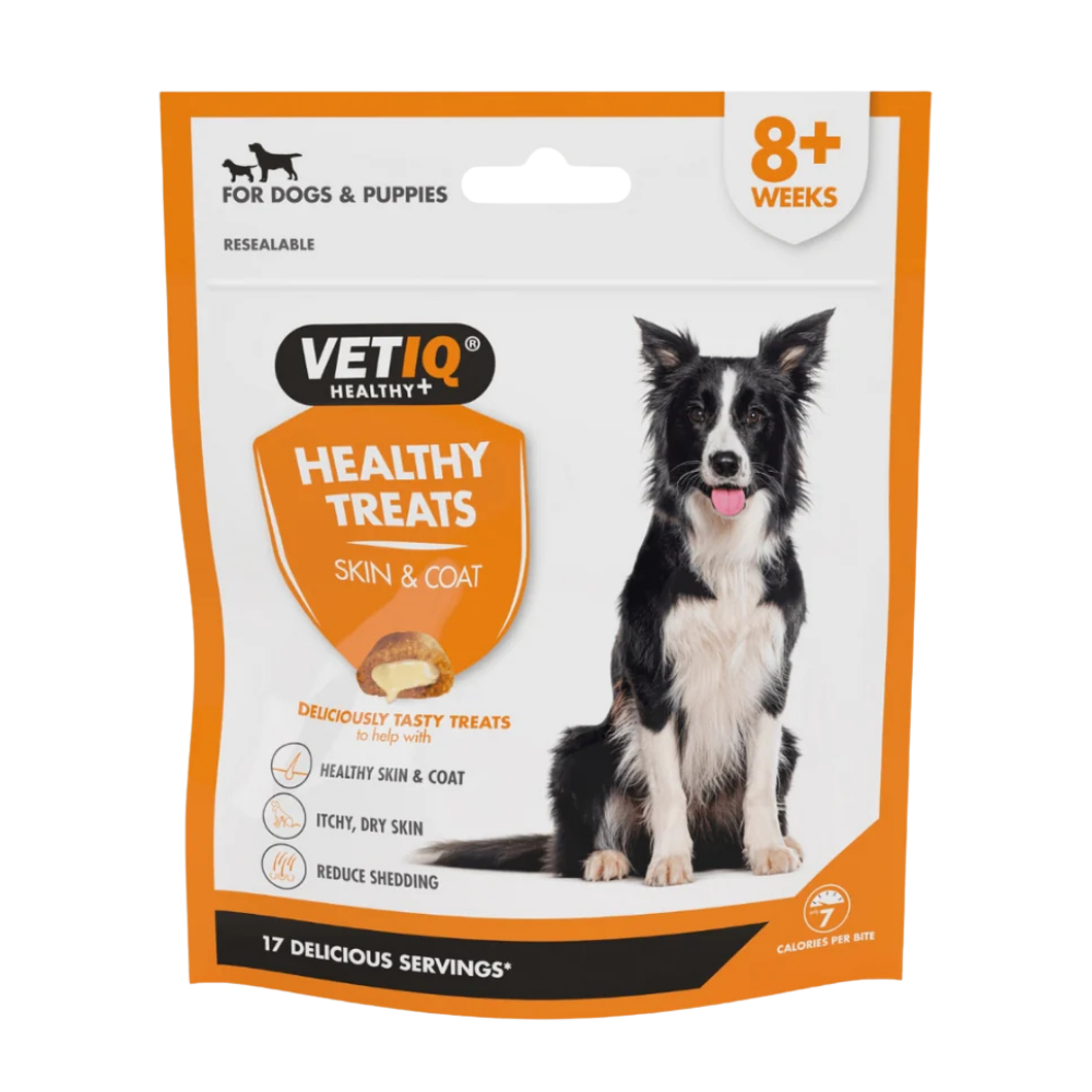 VetIQ Healthy Treats Skin & Coat for Dogs & Puppies 70g
