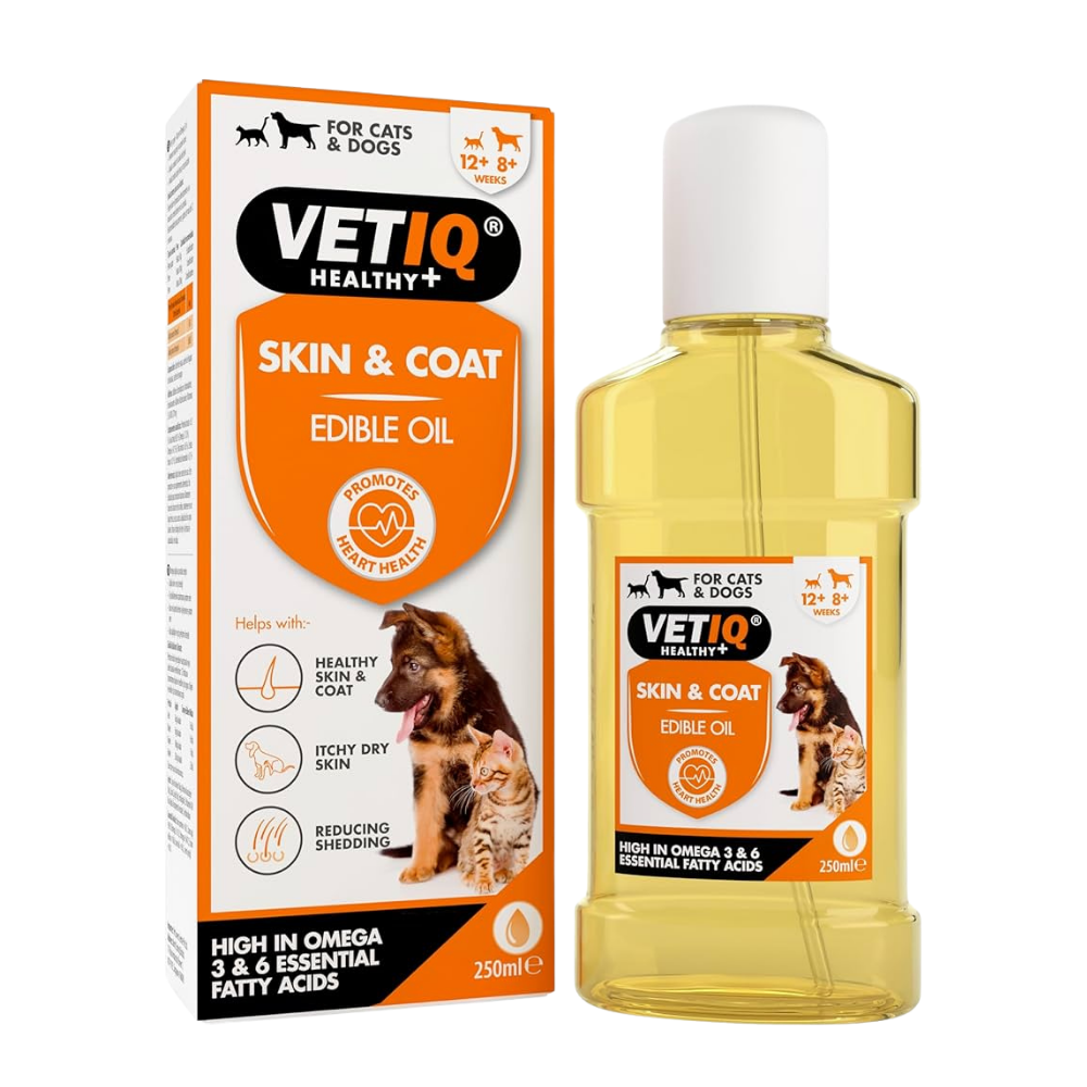 VetIQ Skin & Coat Liquid for Cats & Dogs 250ml
