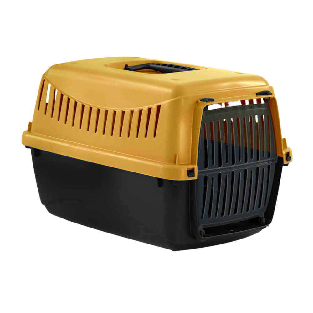 ام بي بيرغامو حامل قطط باب بلاستك MA جدا