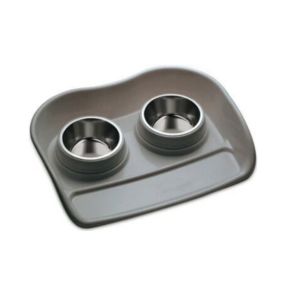 MPS Potty Double Stainless Bowls Large