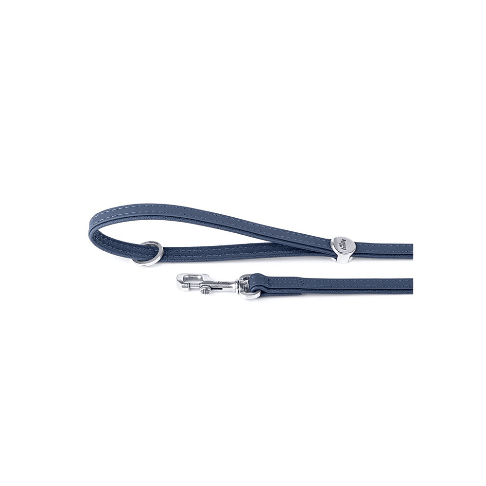 mf bilbao leash leather blue