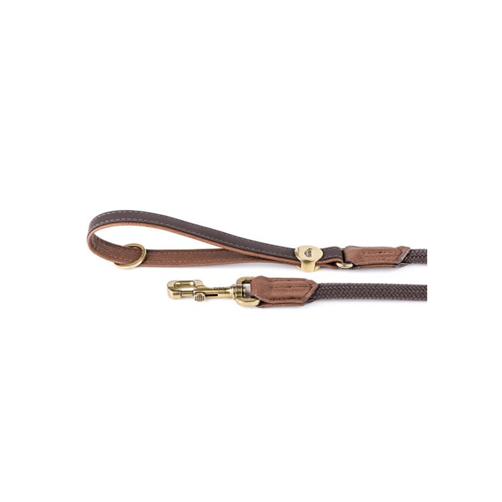My Family BILBAO Leash LEATHER Brown 110x2.2cm