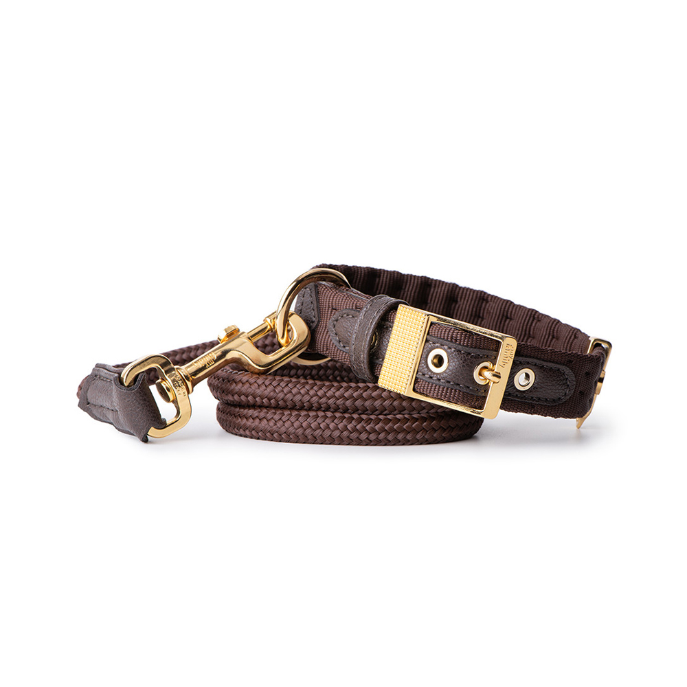 mf milano collar nylon brown