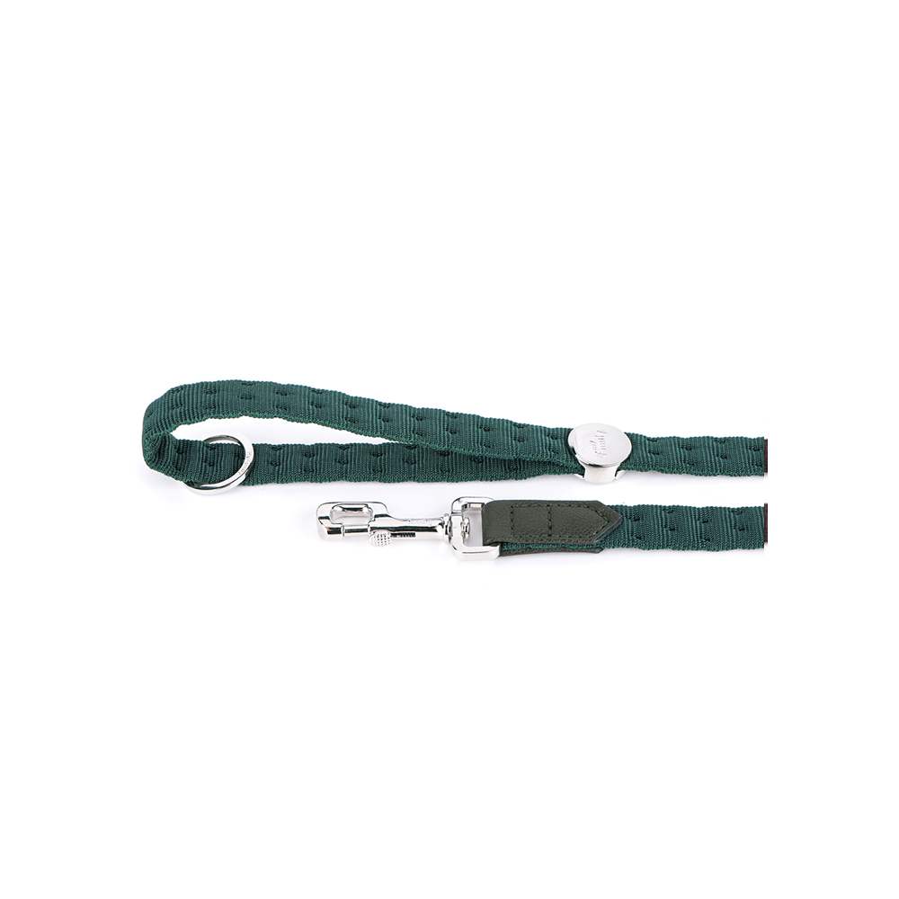 mf milano leash nylon green