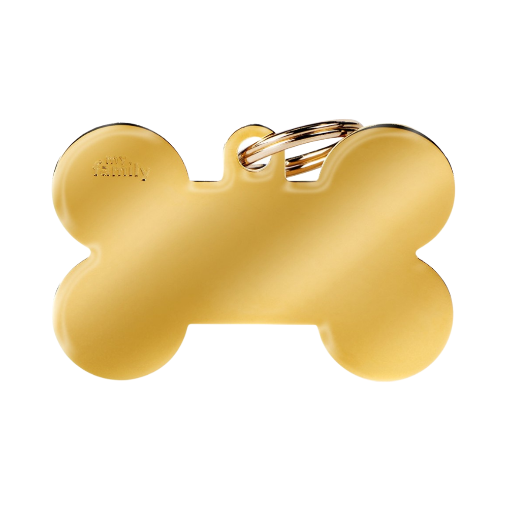 ماي فاميلي قلادةنحاس ذهبي كبير