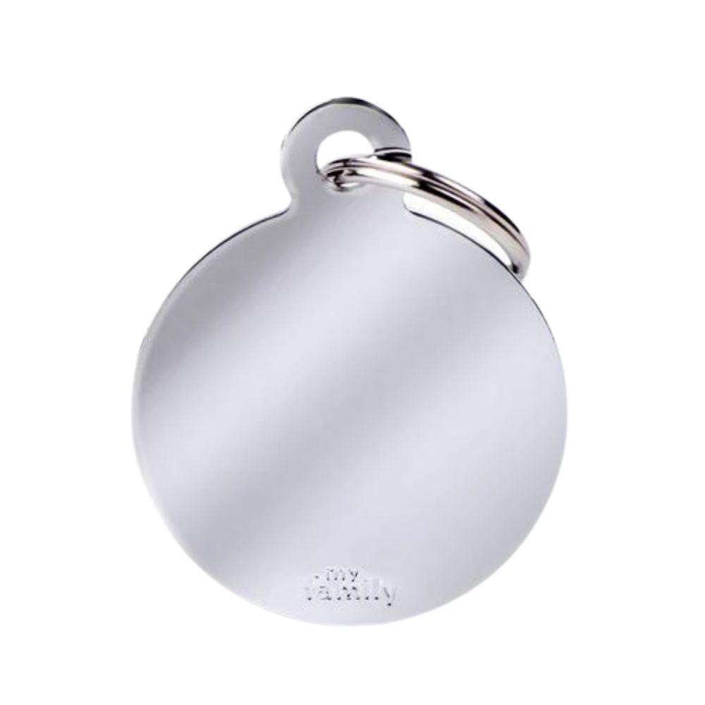 ماي فاميلي قلادةنحاسية ذهبية كبيرة