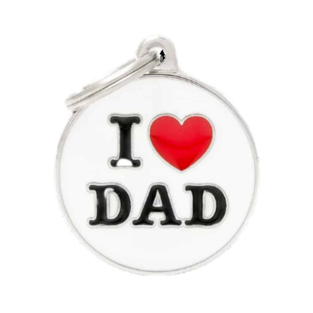 ماي فاميلي قلادة أناأحب أبي (حجممتوسط)