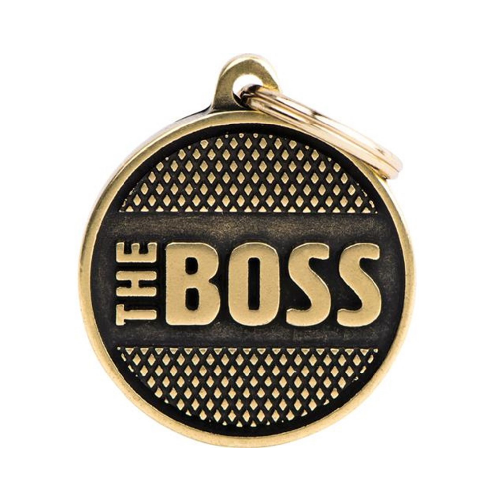 ماي فاميلي قلادة برونزمستدير متوسط