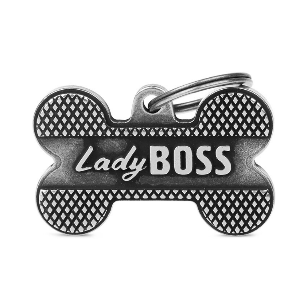 ماي فاميلي قلادة علىشكل عظمة كبيرة جدالايدي بوس