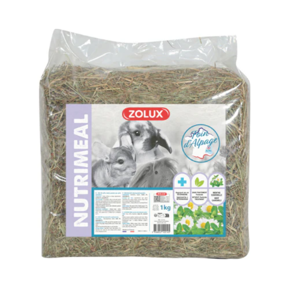 Zolux Alpine Prem Hay Mint/Cham 1Kg