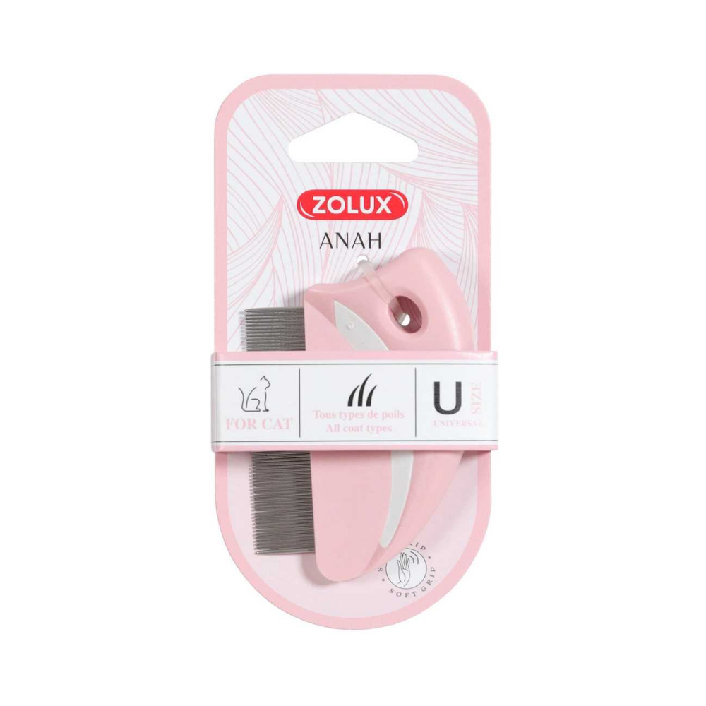 Zolux ANAH CAT PEIGNE A PUCES ROND