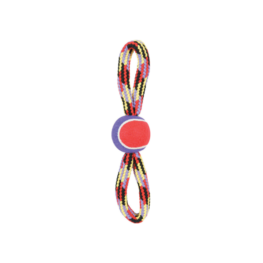 Zolux FIG. 8 Tennis Ball Rope 36cm