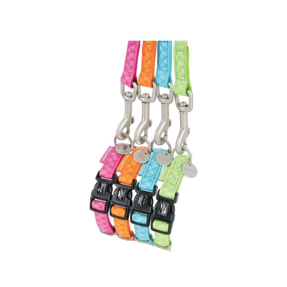 zolux macleather leash 1 2m 20mm