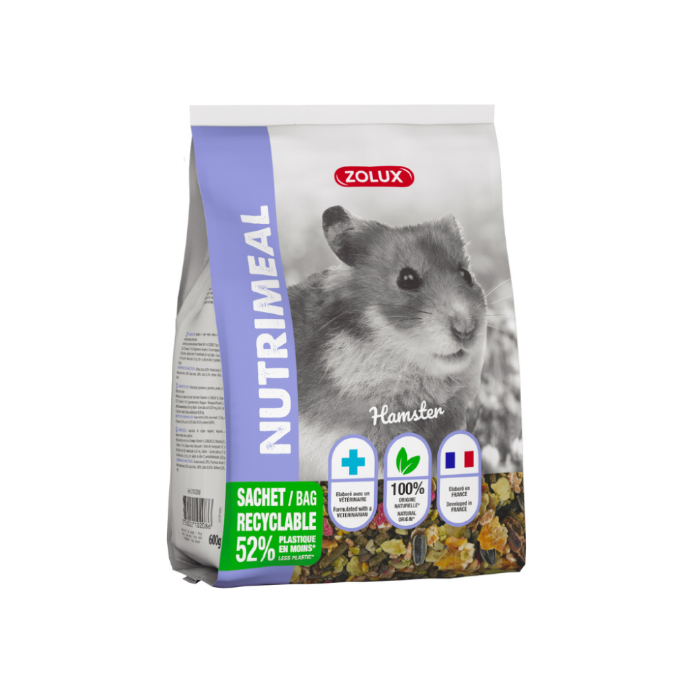 Zolux Nutrimeal3 Food For Hamster 600g