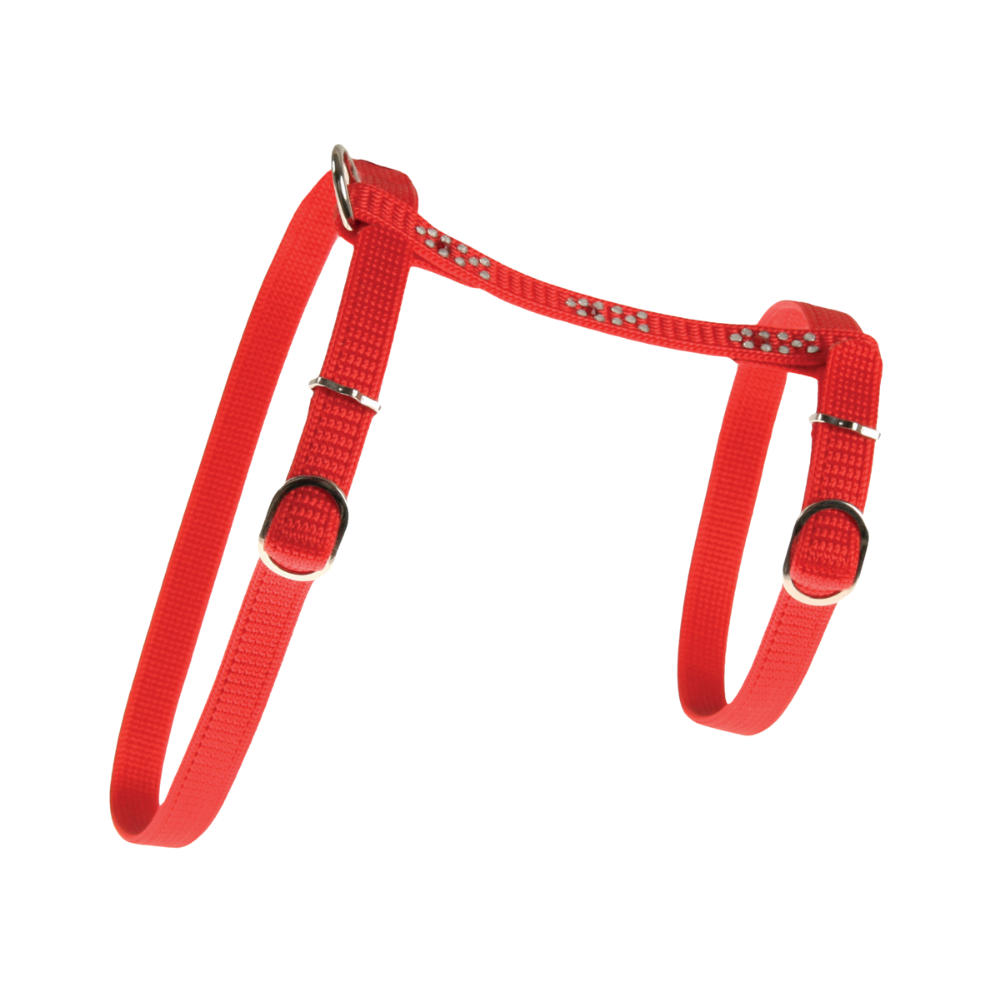 زولكس صدرية نايلون للقطط سمك مرصع 10مم -