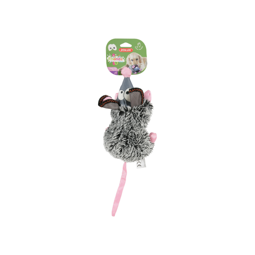 Zolux PLUSH TOY GILDA THE RAT For Dogs