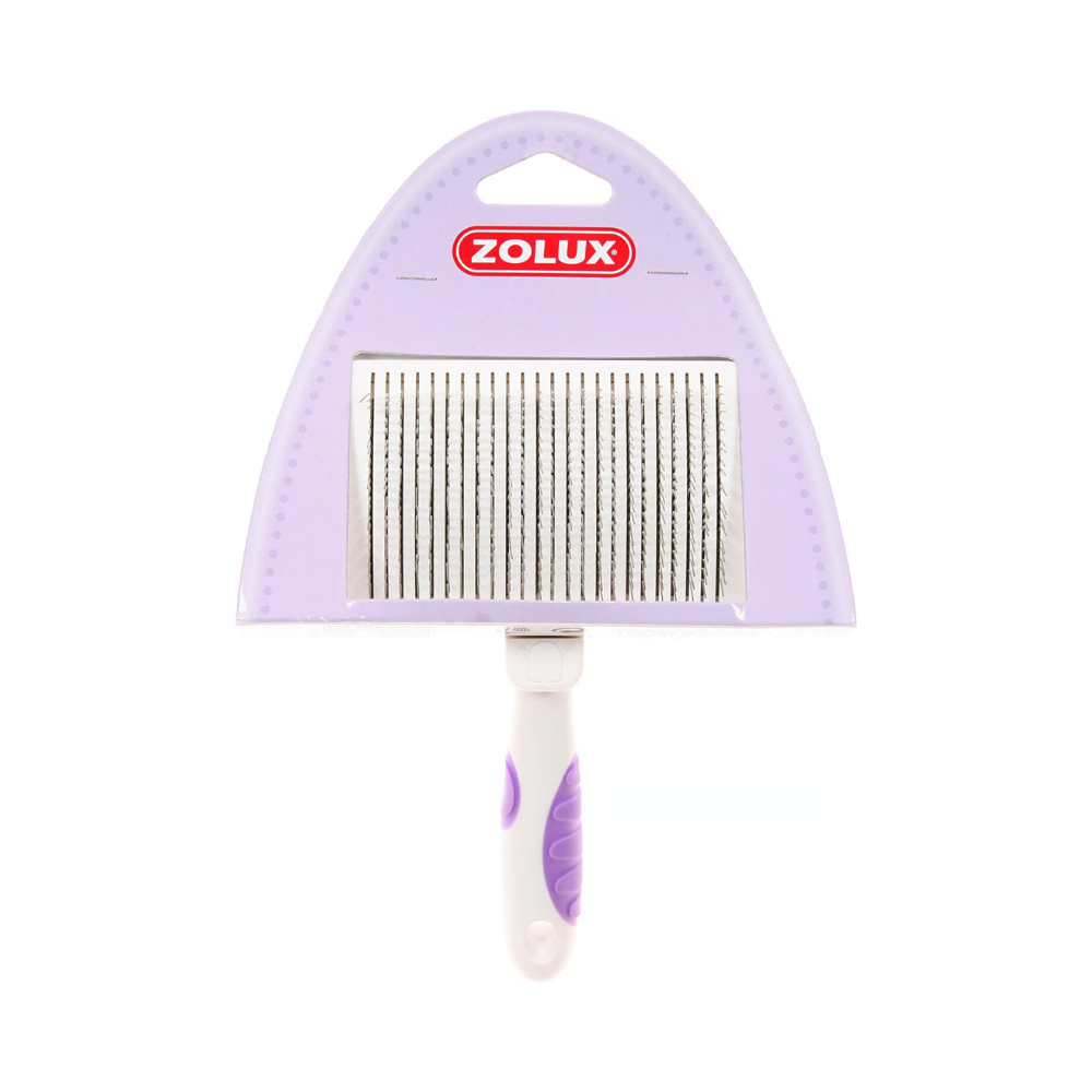 zolux retractable slicker for cats