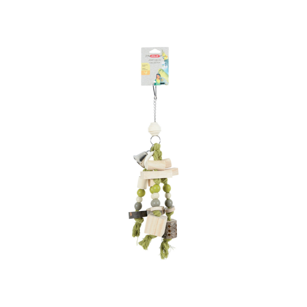 Zolux Wooden Toy for Parrots/Large parakeets Callao