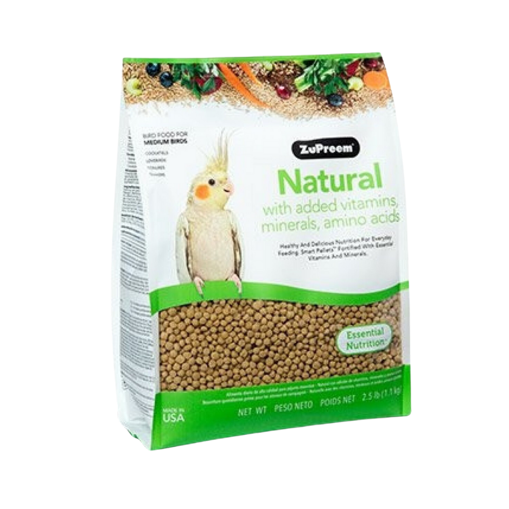 zupreem natural medium birds