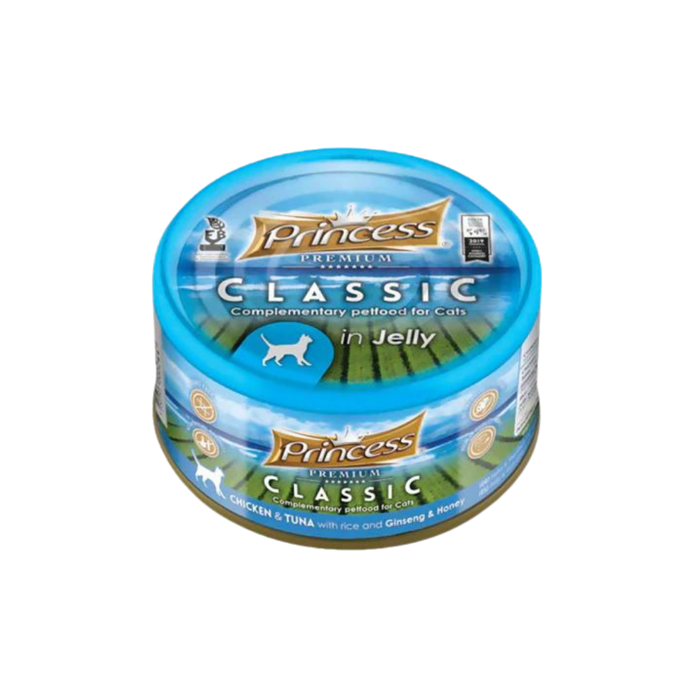 princess premium can chicken and tuna with rice and ginseng honey 170g