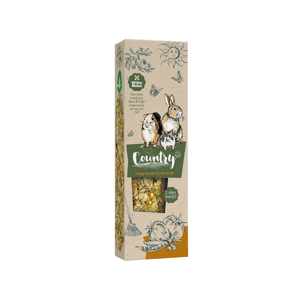 WM Country Snack for Small Animal Coconut & Orange Sticks 180g