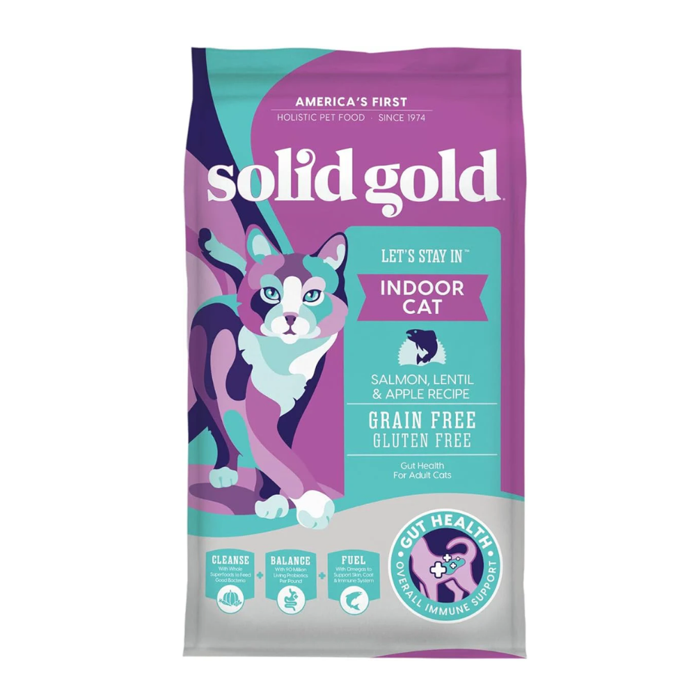 Solid Gold Let'S Stay In Salmon Grain Free for Cats 2.72Kg