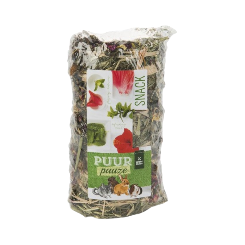 WM PUUR Pure Hay Roll for Rabbits and Rodents with Flowers & Herbs 200g