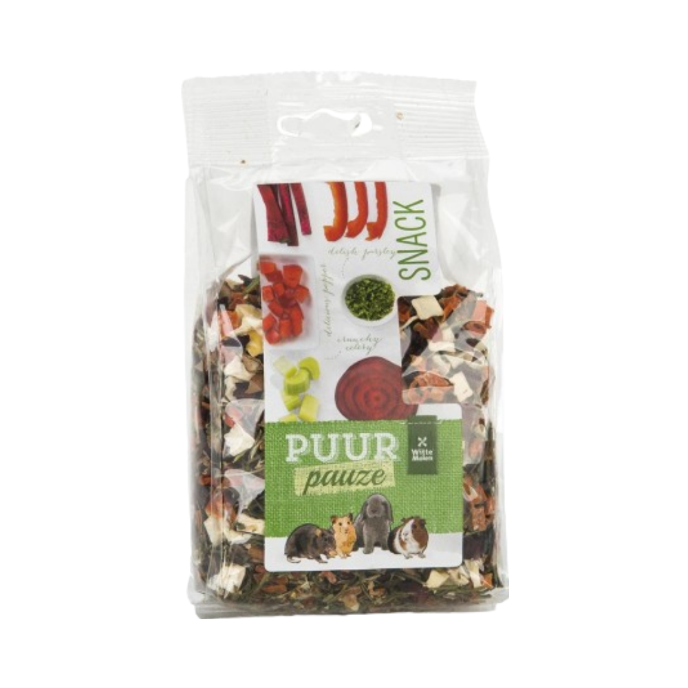 WM PUUR Pure Vegetable and Herbal Snack for Rabbits and Rodents 100g