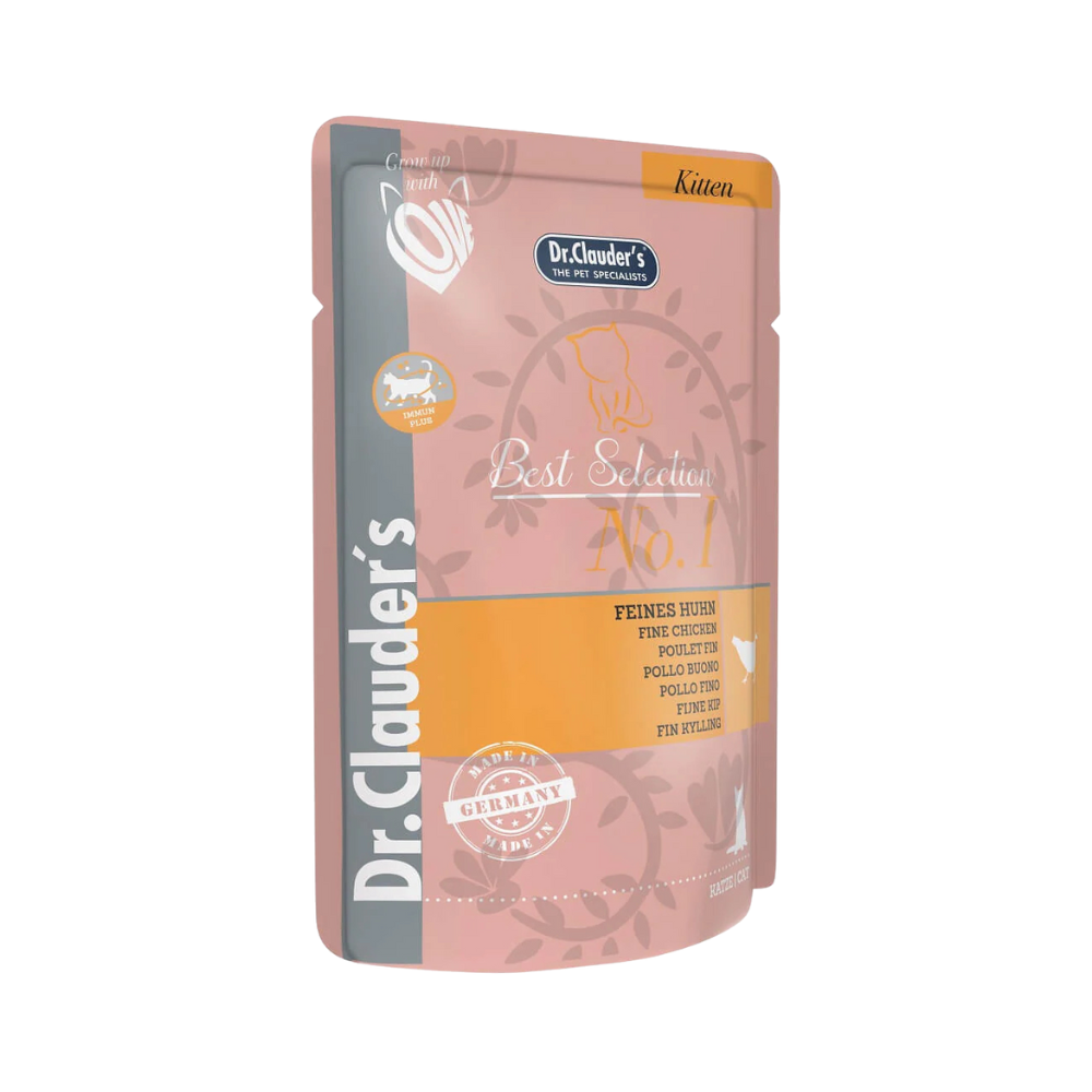Dr.Clauders Best Selection No 1 Pouch Chicken for Kitten 85g