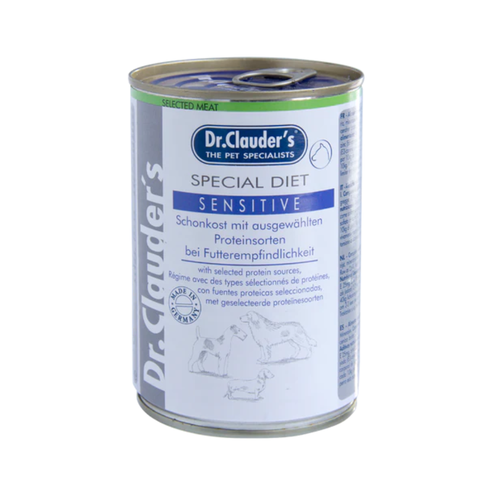 Dr.Clauders Selected Meat Sensitive Cans Lamb & Rice for Dogs 400g