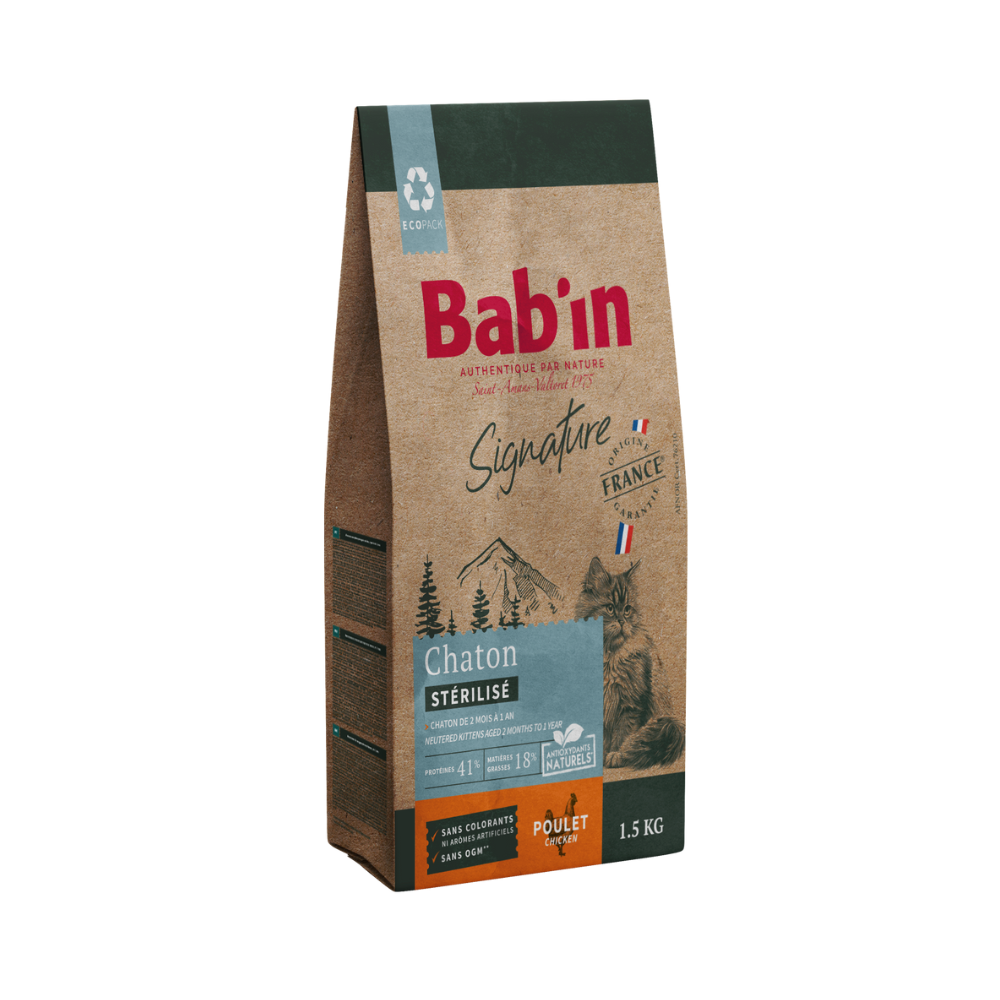 babin signature chicken kitten sterilized