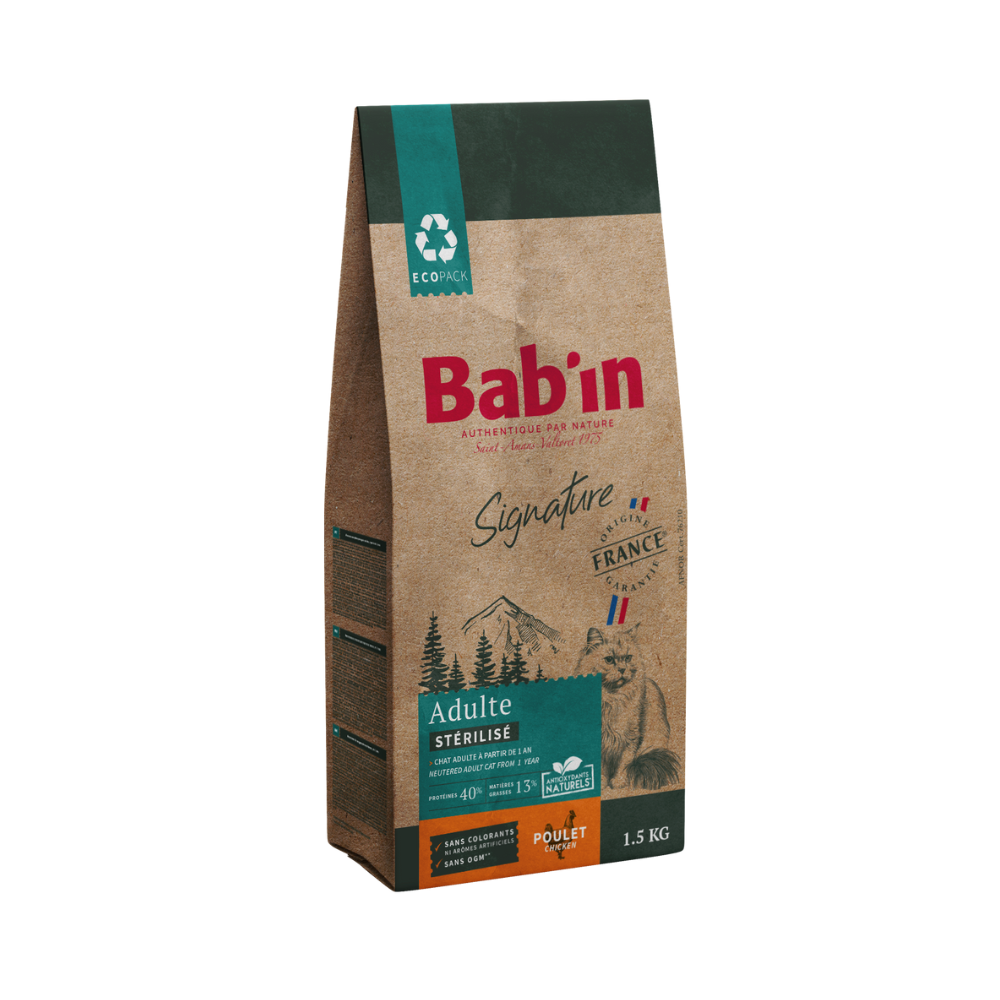 babin signature chicken sterilized cats