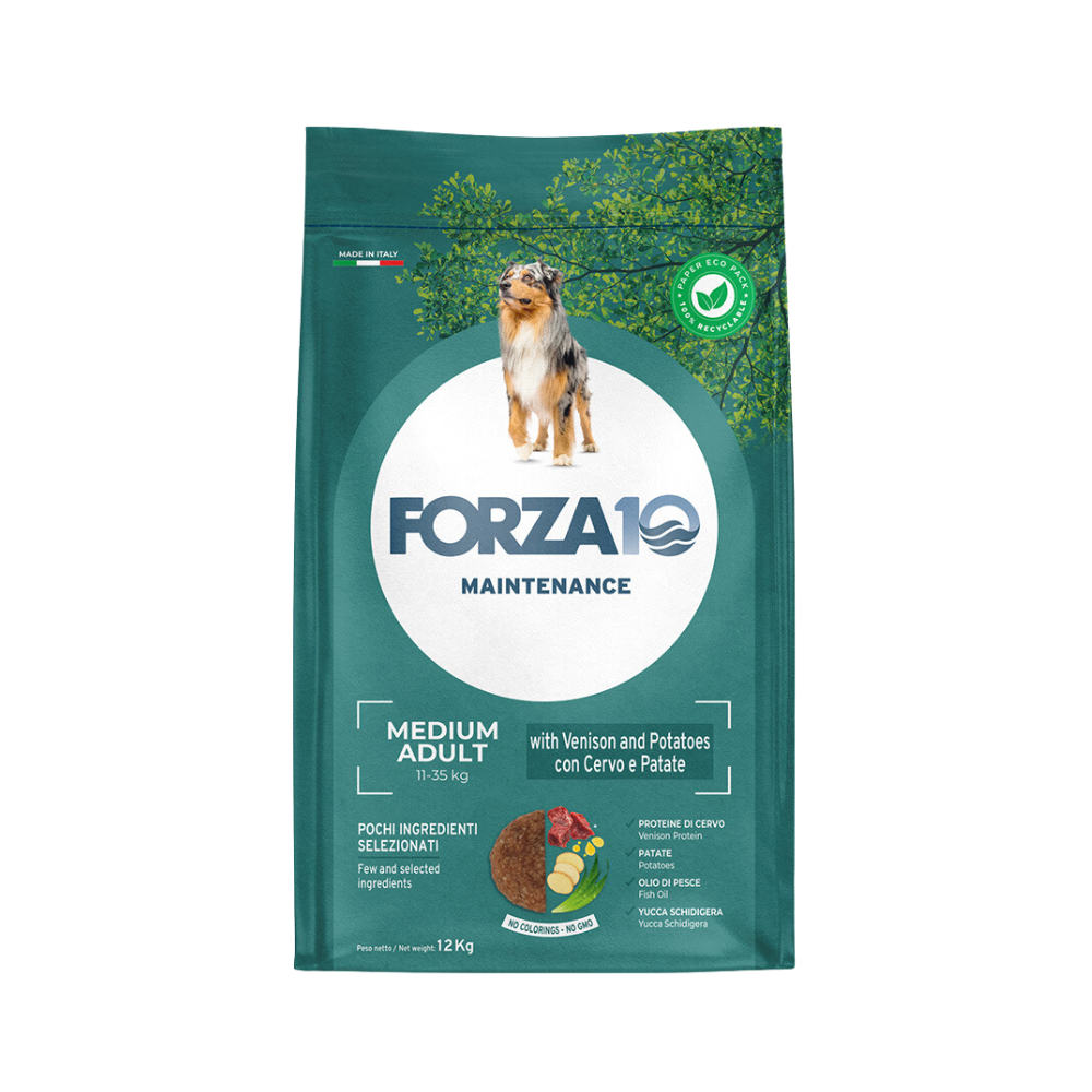 Forza10 Dog Dry Food Medium Venison And Potatoes 2Kg