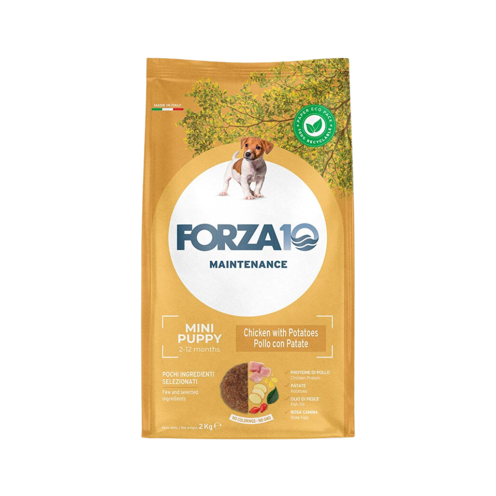 Forza10 Dog Dry Food Mini Puppy Chicken With Potatoes 2Kg